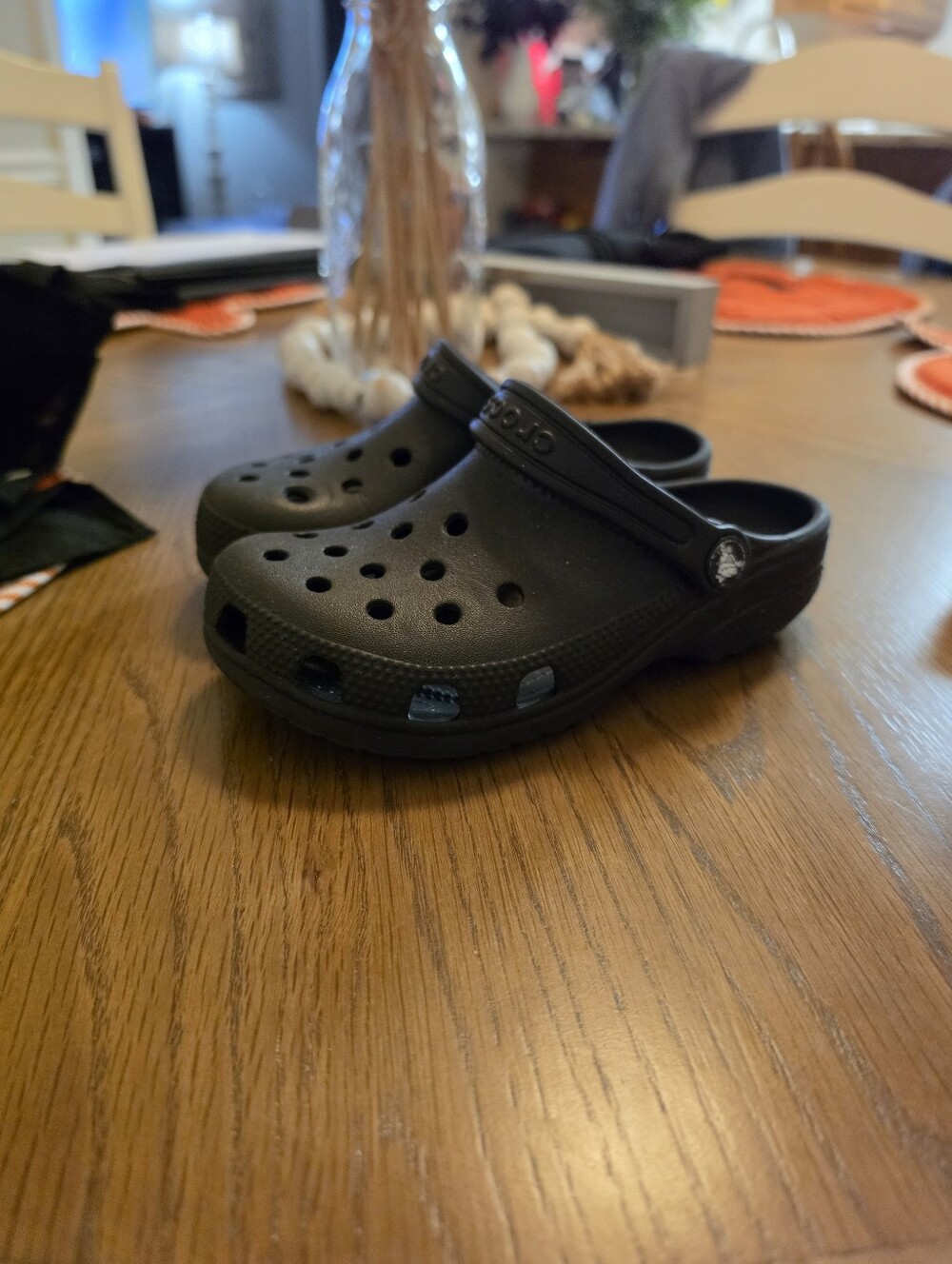 Crocs Classic Clog Kids Shoes - Black
